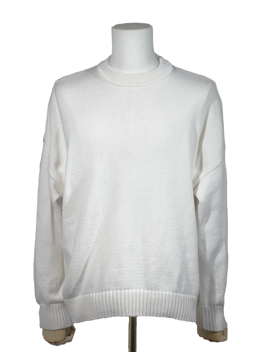 Wool Jumper Black White